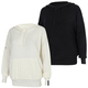 Womens Sweater Knit Hoodie